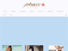Tablet Screenshot of joharionline.com
